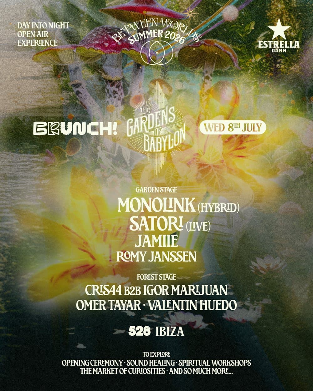 Brunch Elektronik x The Gardens of Babylon, 8 July at 528 Ibiza