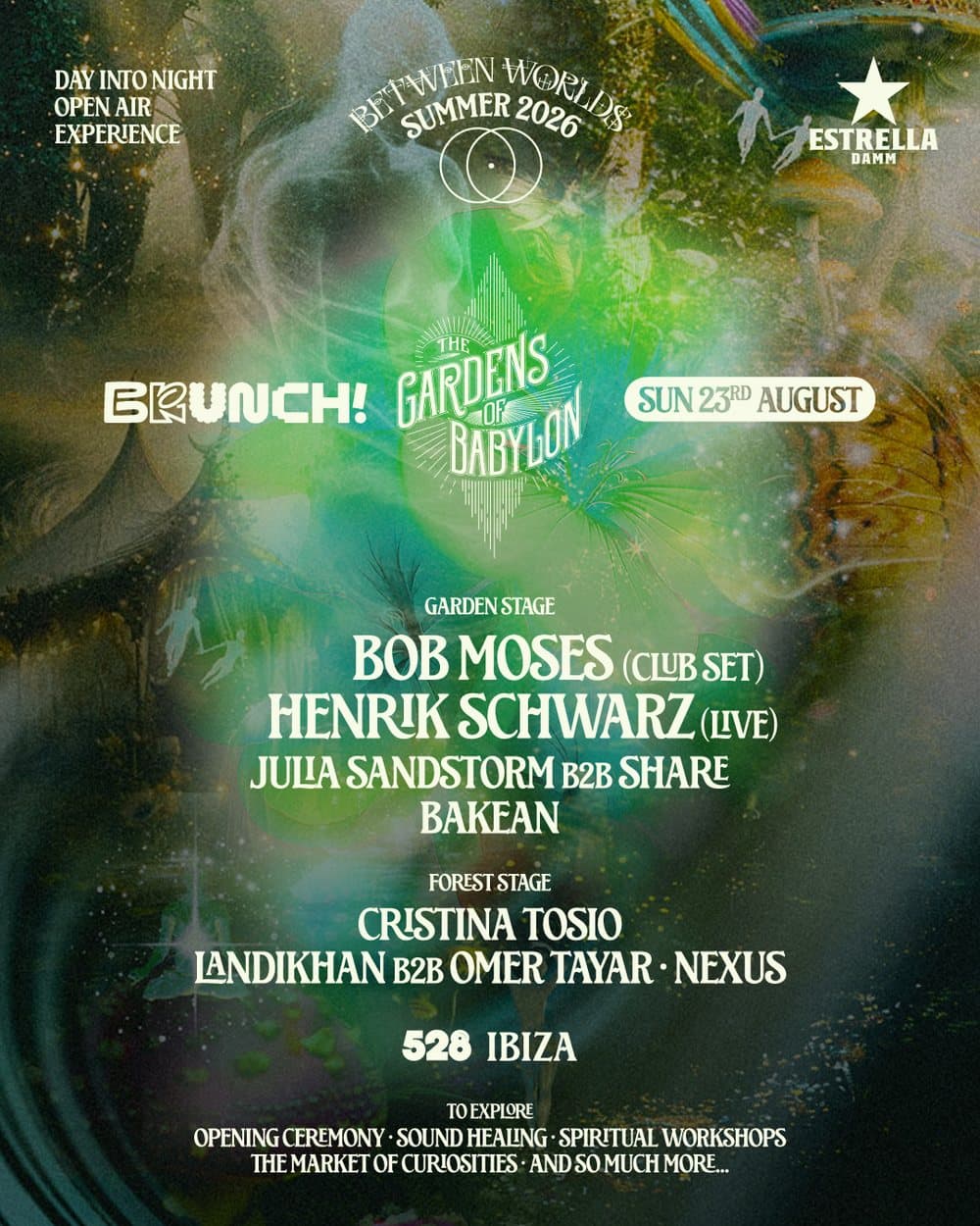 Brunch Elektronik x The Gardens of Babylon, 23 August at 528 Ibiza