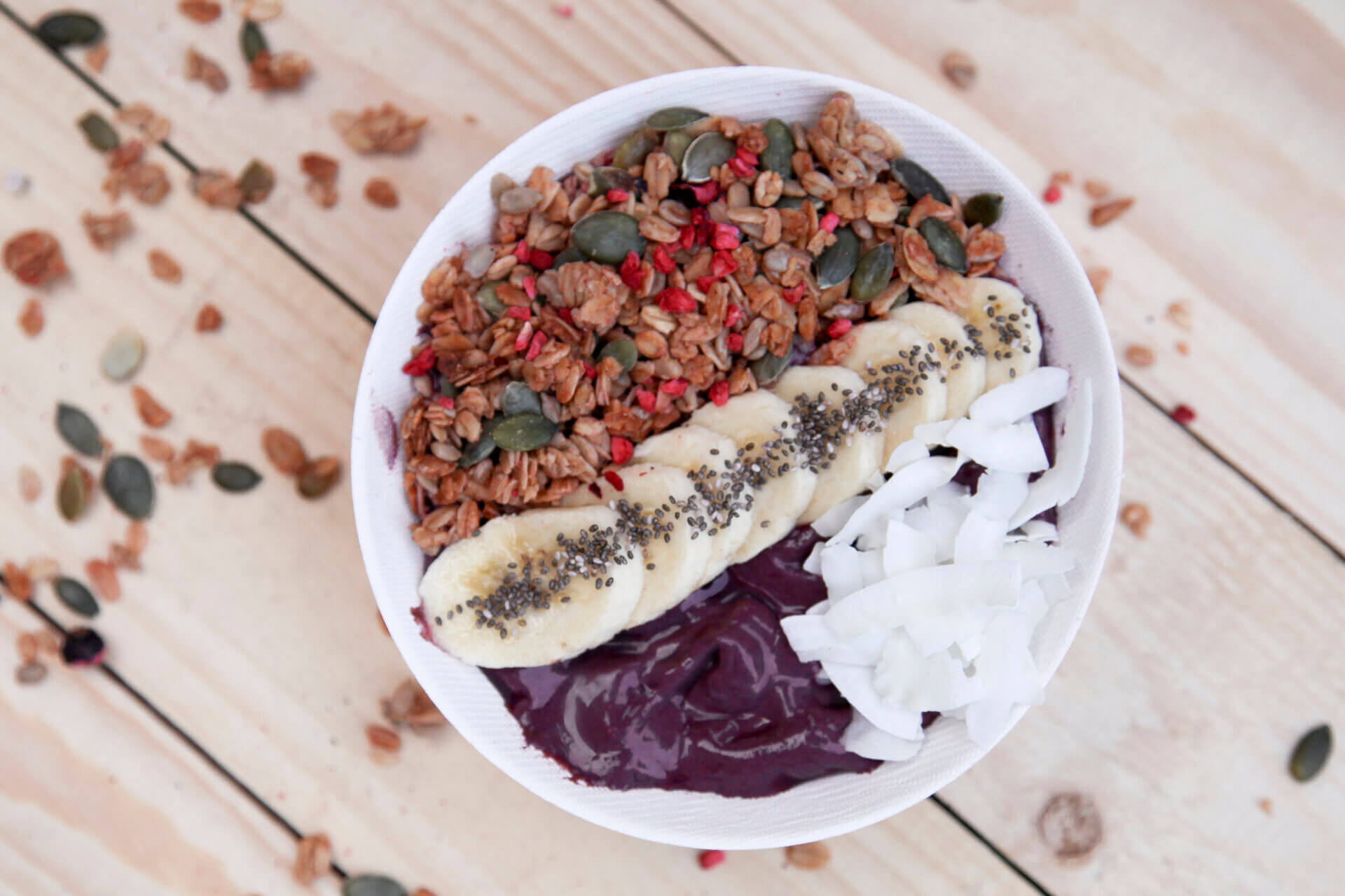 açaí bar, acai bowl, the monastery, the holy berry